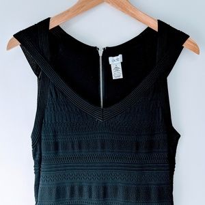 Cache LBD Black Bodycon Sexy Fitted Dress